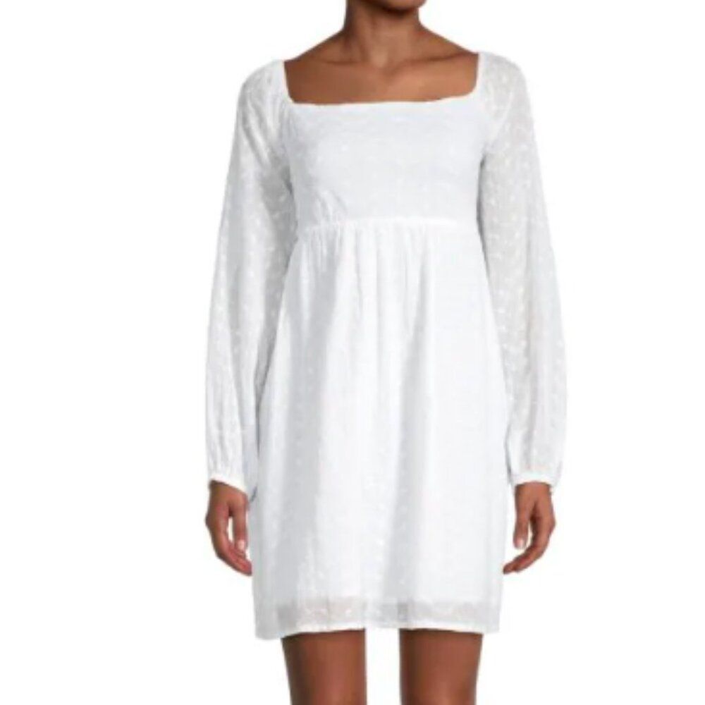 TASH+SOPHIE ​Eyelet Long Sleeve Empire Dress - Size 14